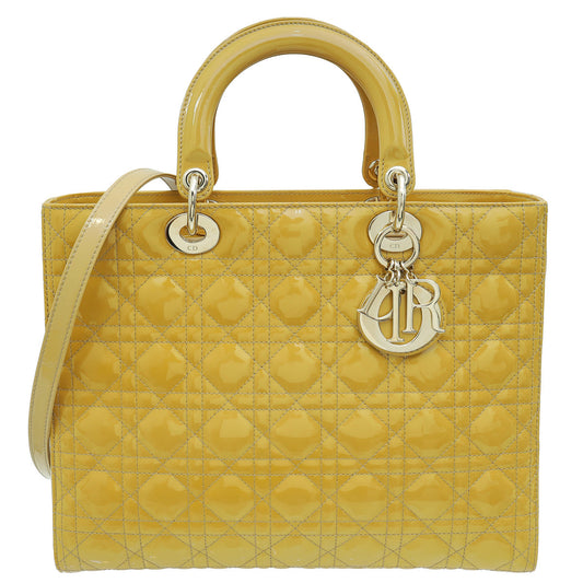 Dior Handbag Christian Lady Bag 5 Beige Large Shoulder Bag