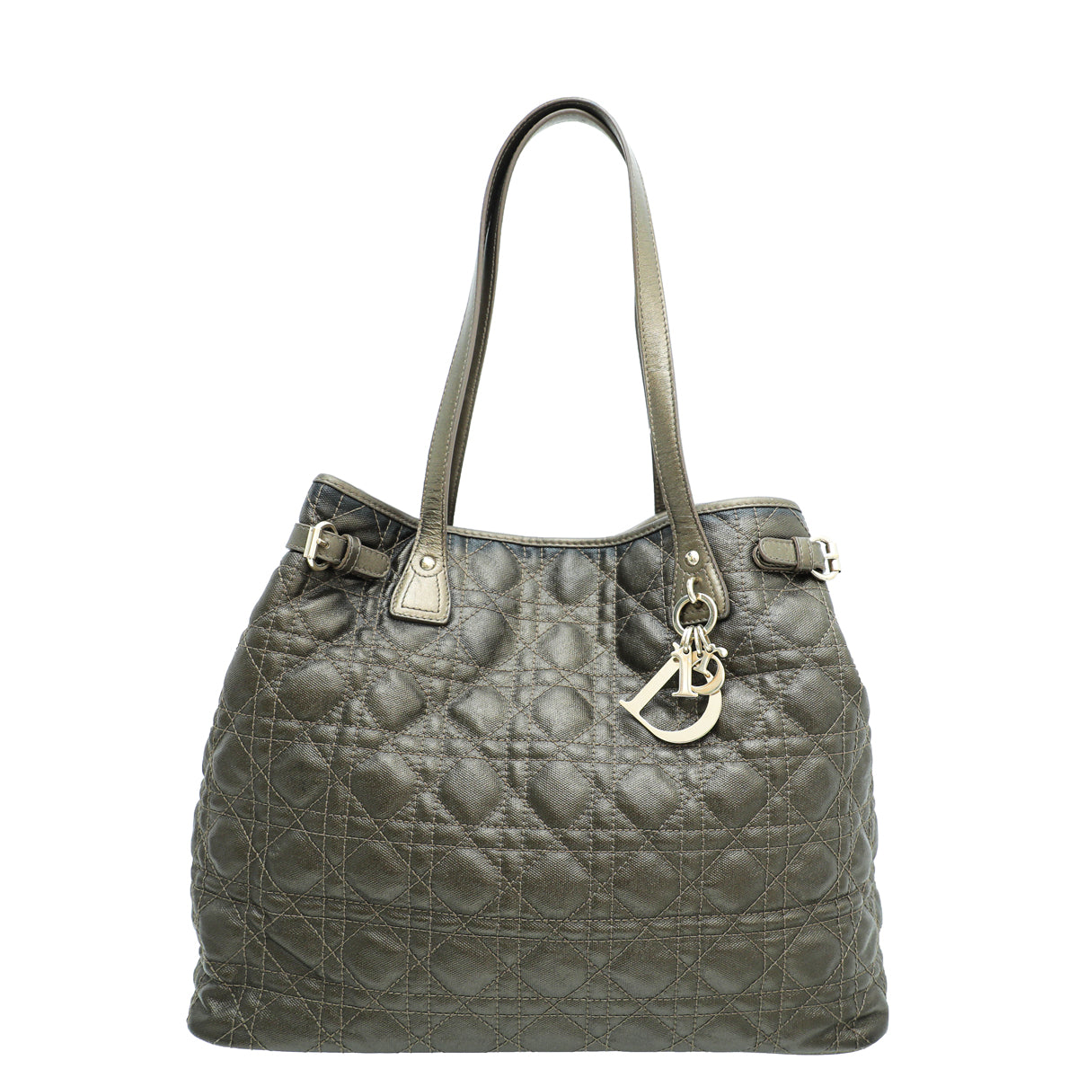Dior Handbag Christian Panarea Tote Bag Brown Medium Shoulder Bag