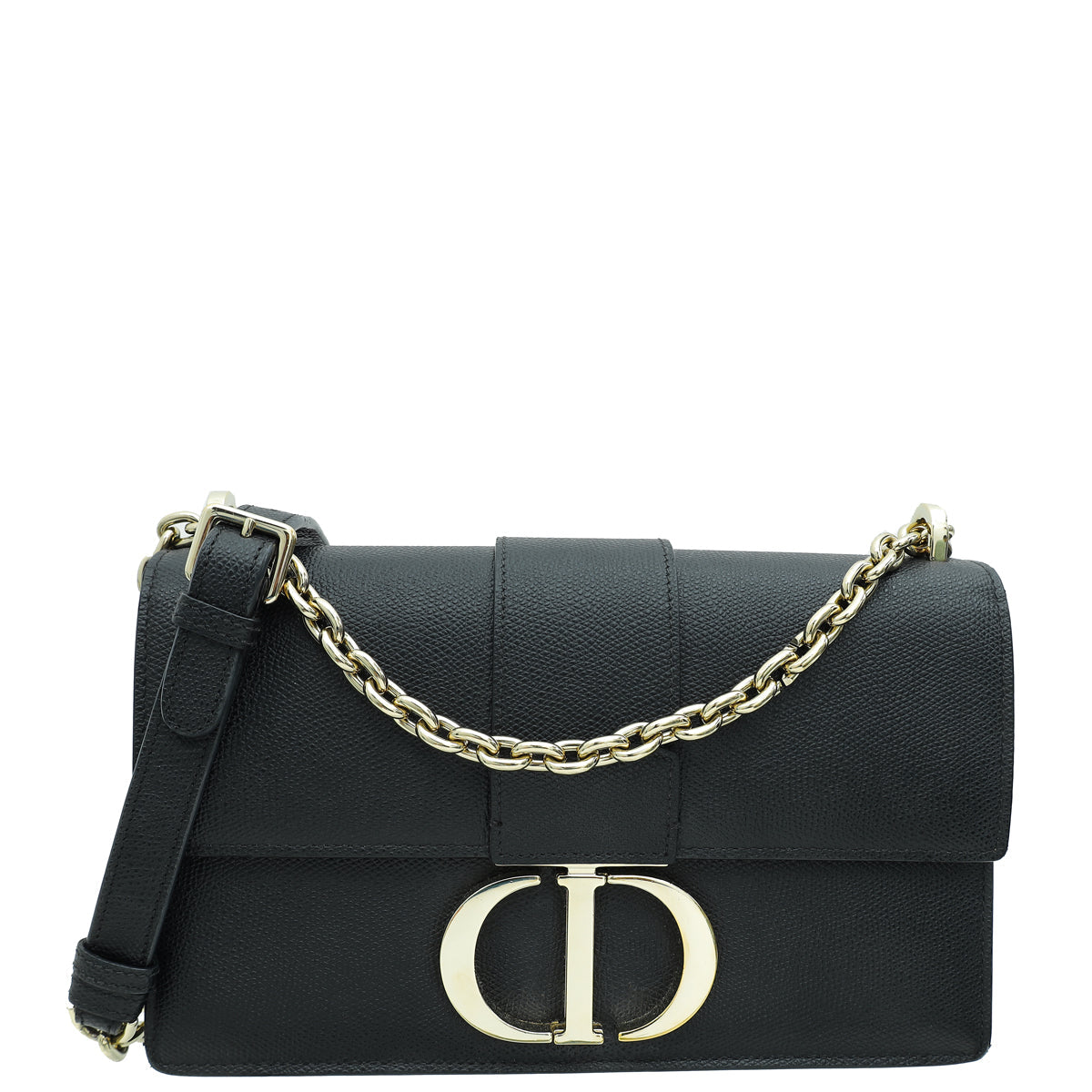 Dior Handbag Christian 30 Montaigne Shoulder Bag Black