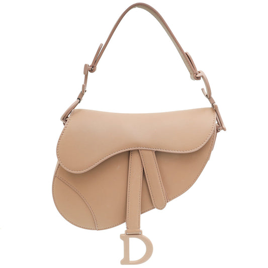 Dior Handbag Christian Blush Ultra Matte Saddle Bag Mini Mini Bag