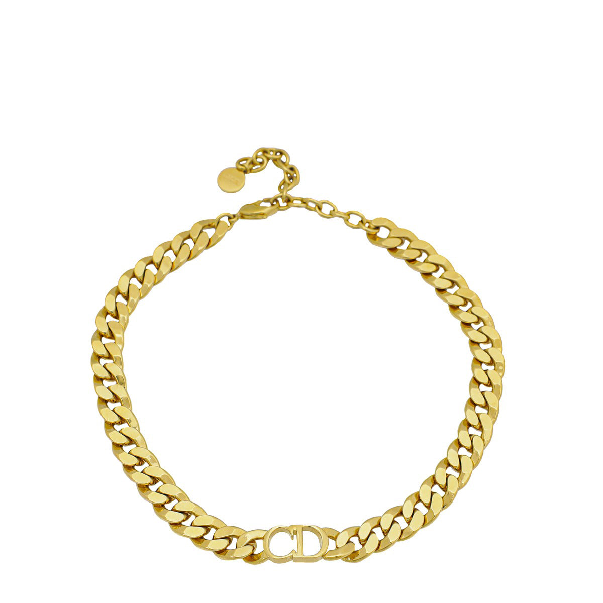 Dior Jewelry Christian 30 Montaigne Necklace Gold
