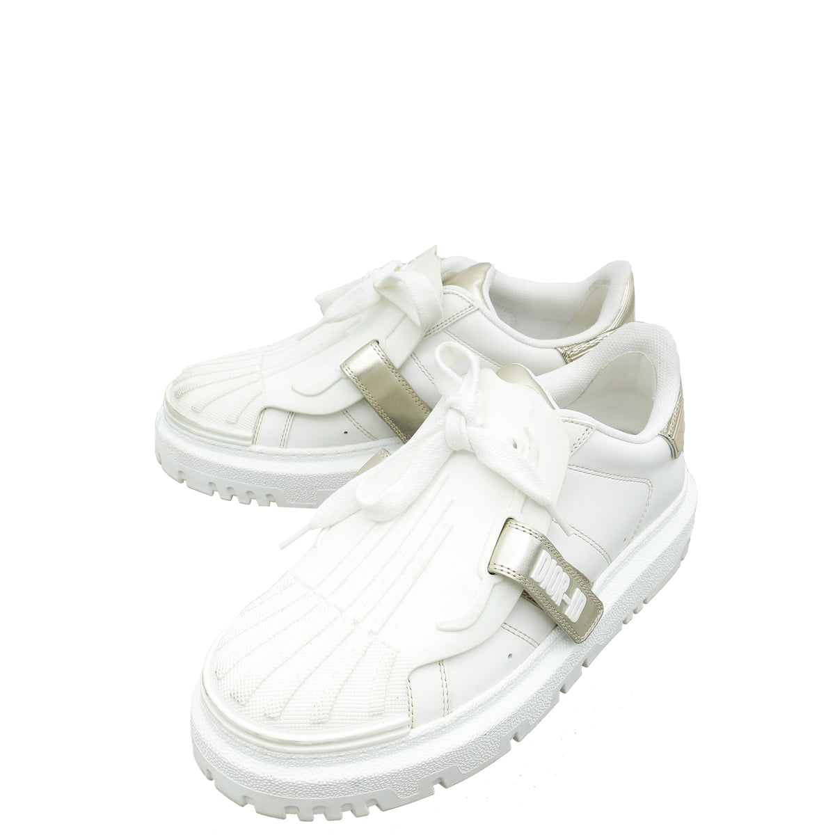 Dior Shoe Christian -ID Sneakers 36.5 White Shoes