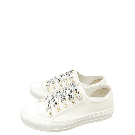 Dior Shoe Christian Milk Walk'n' Low Top Sneaker 37.5 Shoes
