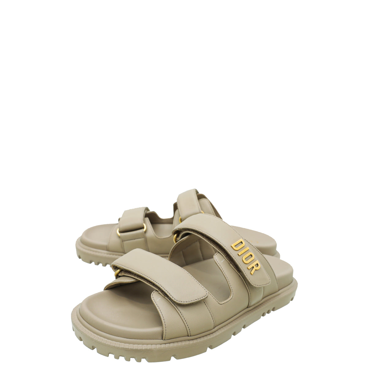 Dior Shoe Christian Nude "act" Sandal 38.5 Shoes