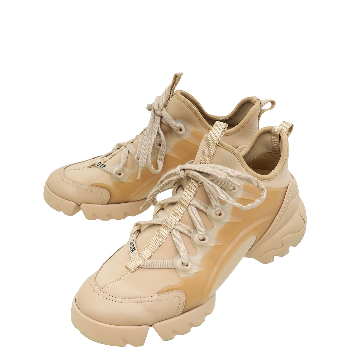 Dior Shoe Christian Nude D Connect Sneakers 38 2 Shoes