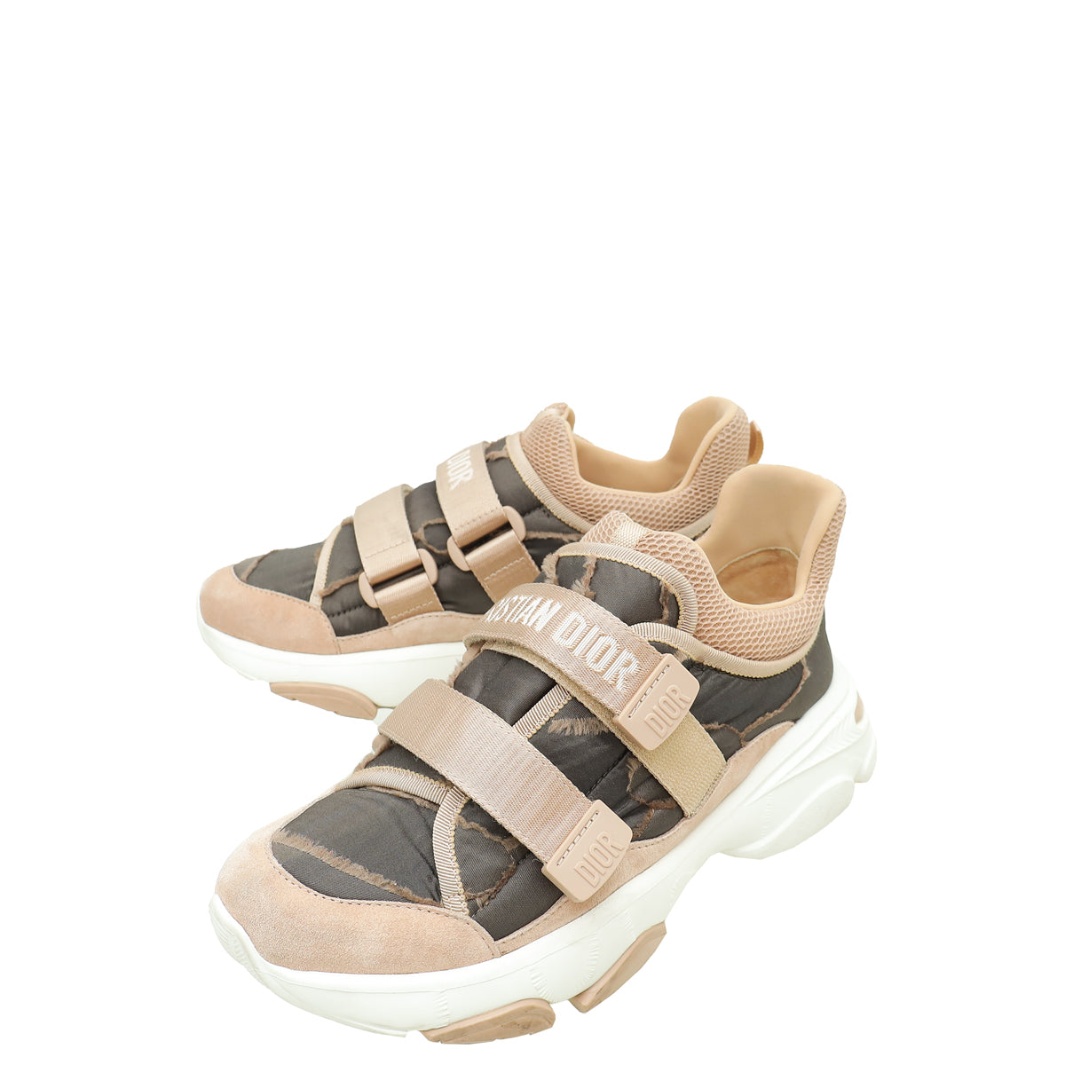 Dior Shoe Christian Nude Camouflage D-Wander Sneaker 38 Shoes