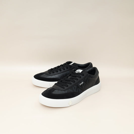 Dior Shoe Christian CD Diamond Sneaker 40 Black Shoes