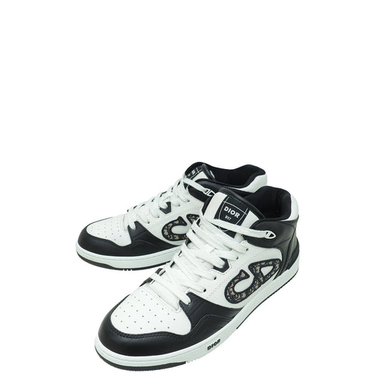 Dior Shoe Christian Bicolor B57 Mid Top Sneaker 43 Shoes