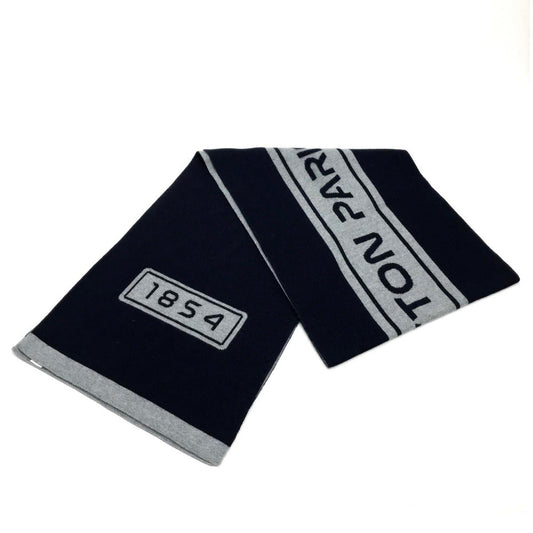 Louis Vuitton Scarf Esharp gravity Wool Navy Apparel