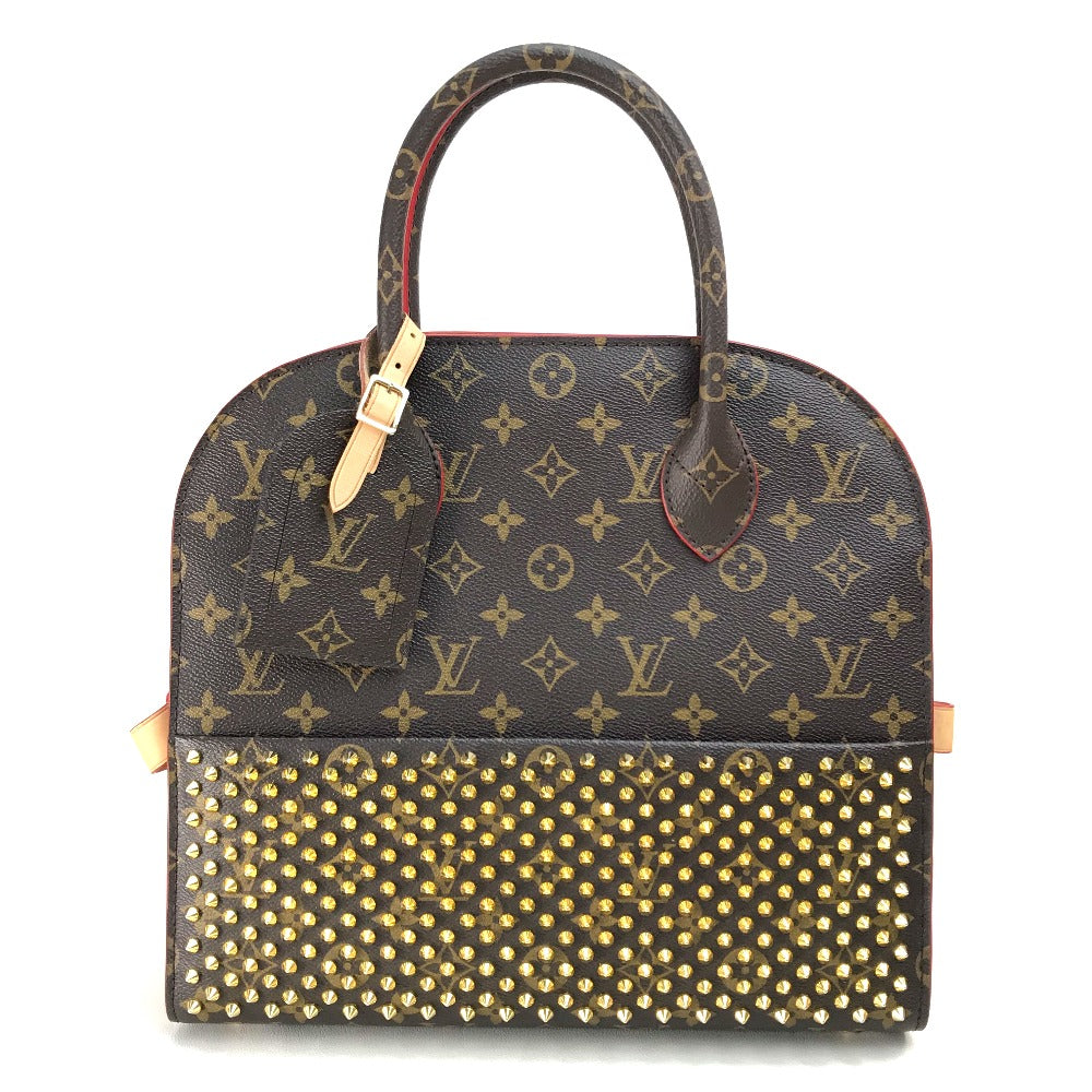 Louis Vuitton M41234 PVC Studs iconoclast christian Monogram Canvas Brown Handbag