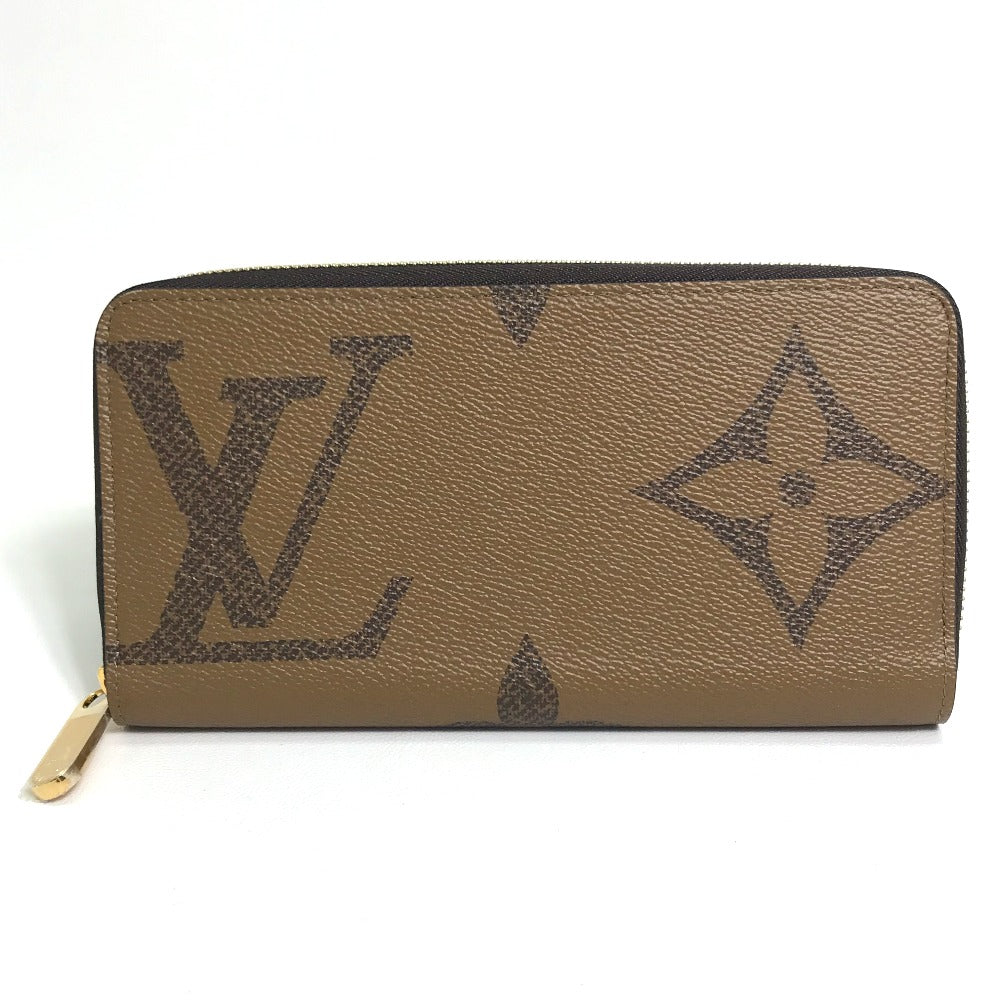 Louis Vuitton Long Purse M69353 giant Monogram Canvas Brown Wallet Case