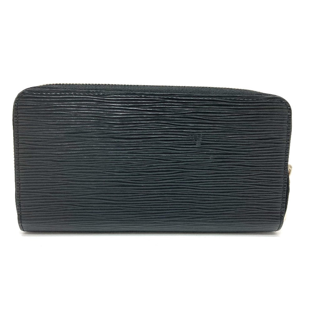 Louis Vuitton Long Purse M64838 Epi Leather Black Wallet Case