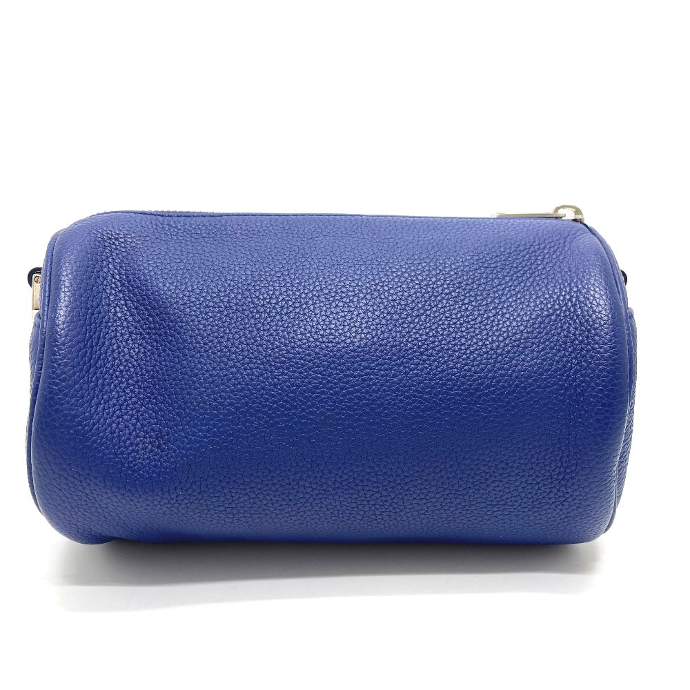 Dior Shoulder Bag Atelier Roller Bag Mens Leather Blue