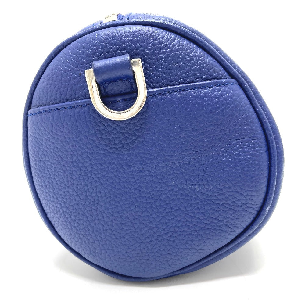 Dior Shoulder Bag Atelier Roller Bag Mens Leather Blue