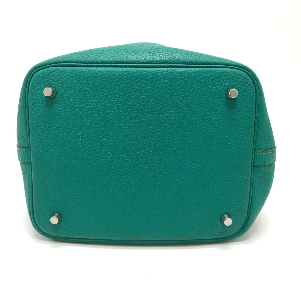 Taurillon Clemence Picotin Lock Eclat Mm Women Green Travel Bag