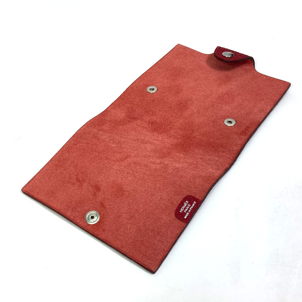 Notebook Cover Togo Uris Women Handbag Red Mini Travel Bag