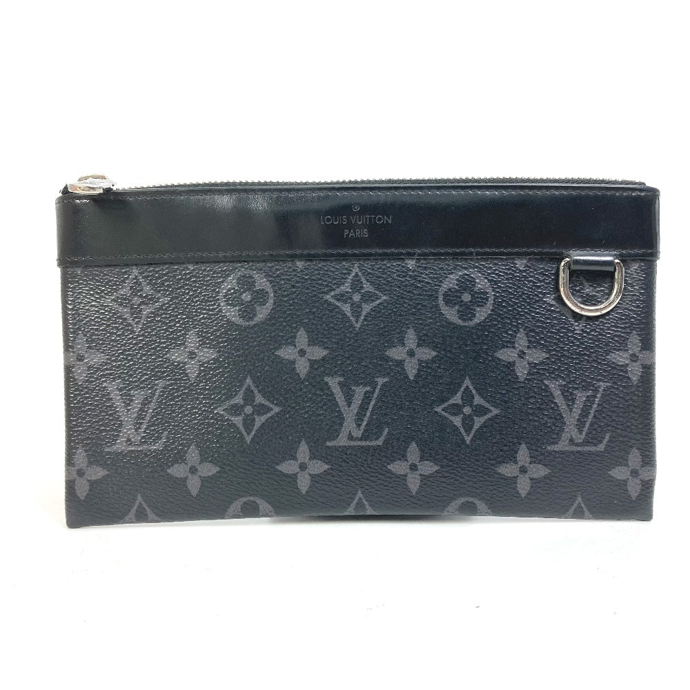 Louis Vuitton Pouch M44323 Eclipse Pochette Monogram Canvas Black Clutch Bag