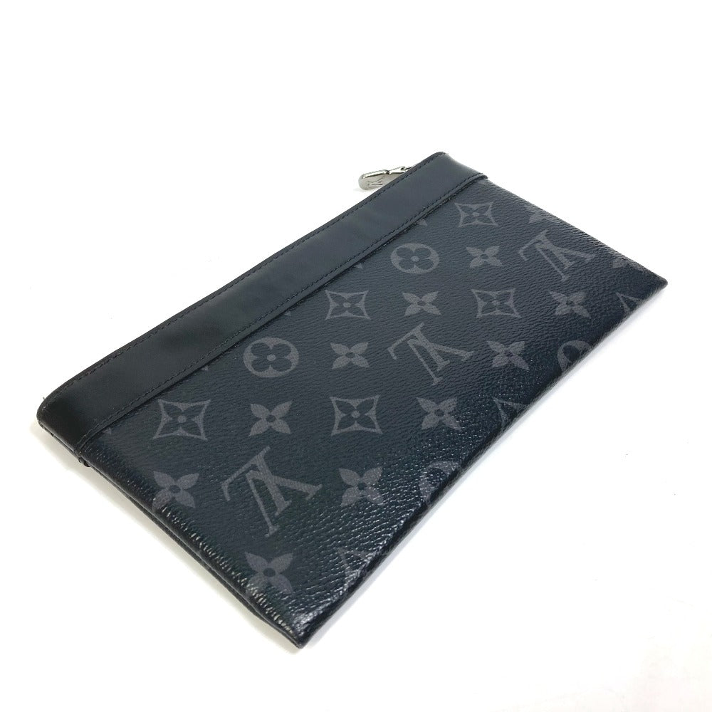 Louis Vuitton Pouch M44323 Eclipse Pochette Monogram Canvas Black Clutch Bag