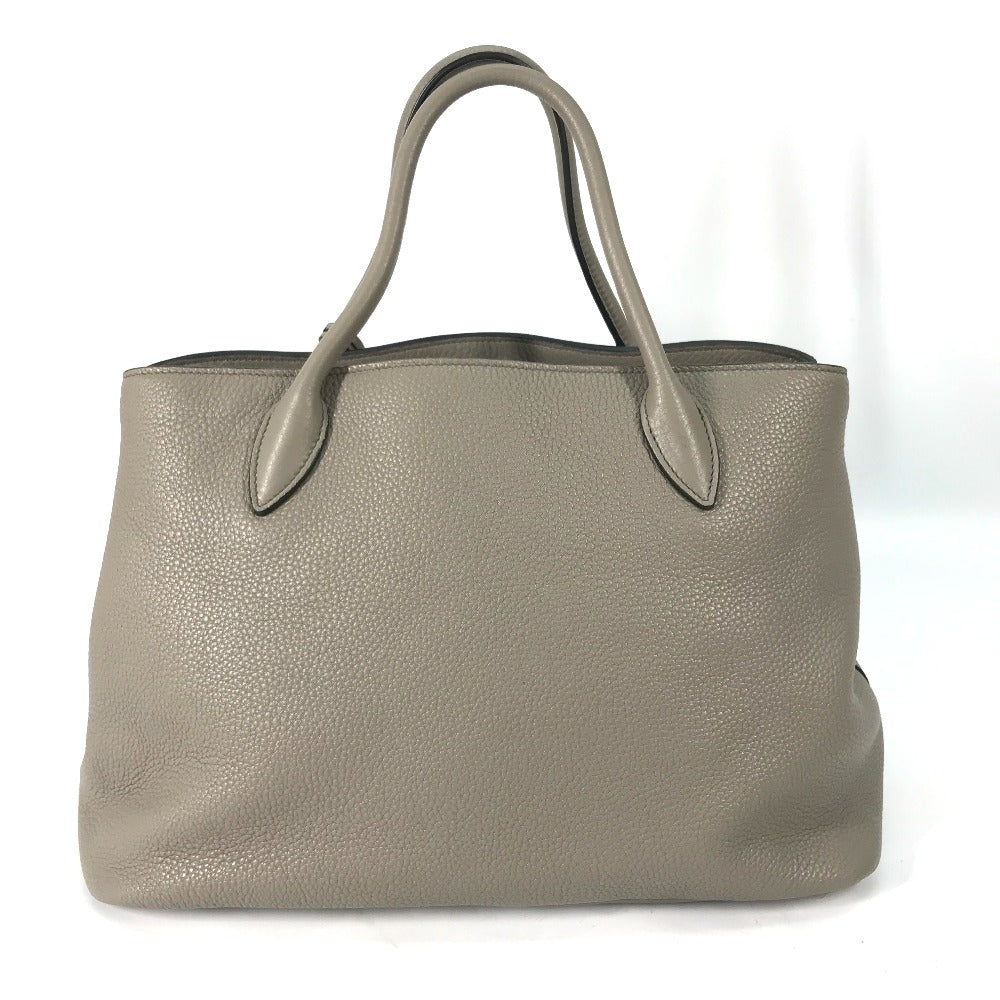 Shoulder Bag Gray Vit. Women Leather Logo