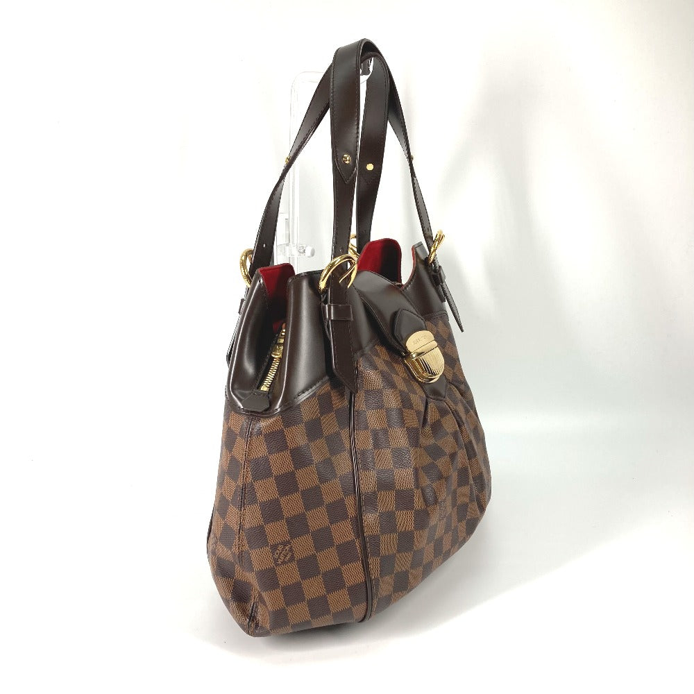 Louis Vuitton N41540 Damier Sistina GM Canvas Brown Shoulder Bag
