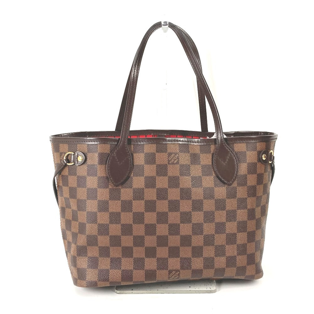 Louis Vuitton N41359 Damier Never full Canvas Brown Tote Bag