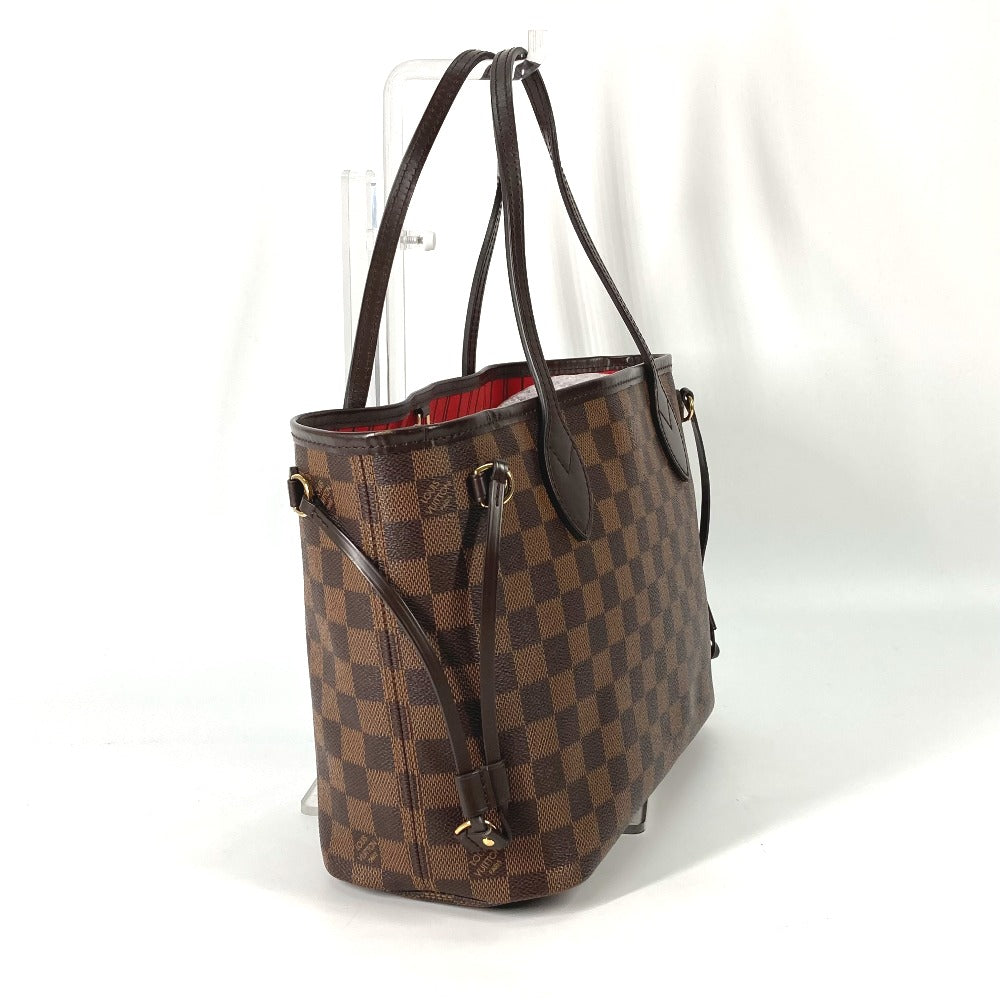 Louis Vuitton N41359 Damier Never full Canvas Brown Tote Bag