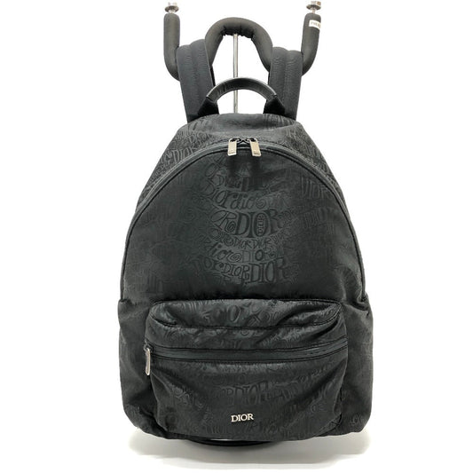 Dior Backpack Xstussy Collaboration Unisex(Unisex) Handbag Leather Nylon
