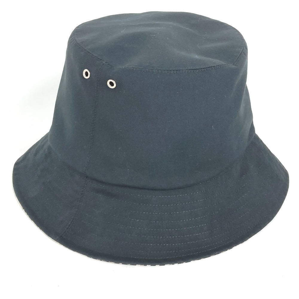Dior Hat Polyester Oblique D Bob Hat Teddy Black Travel Bag