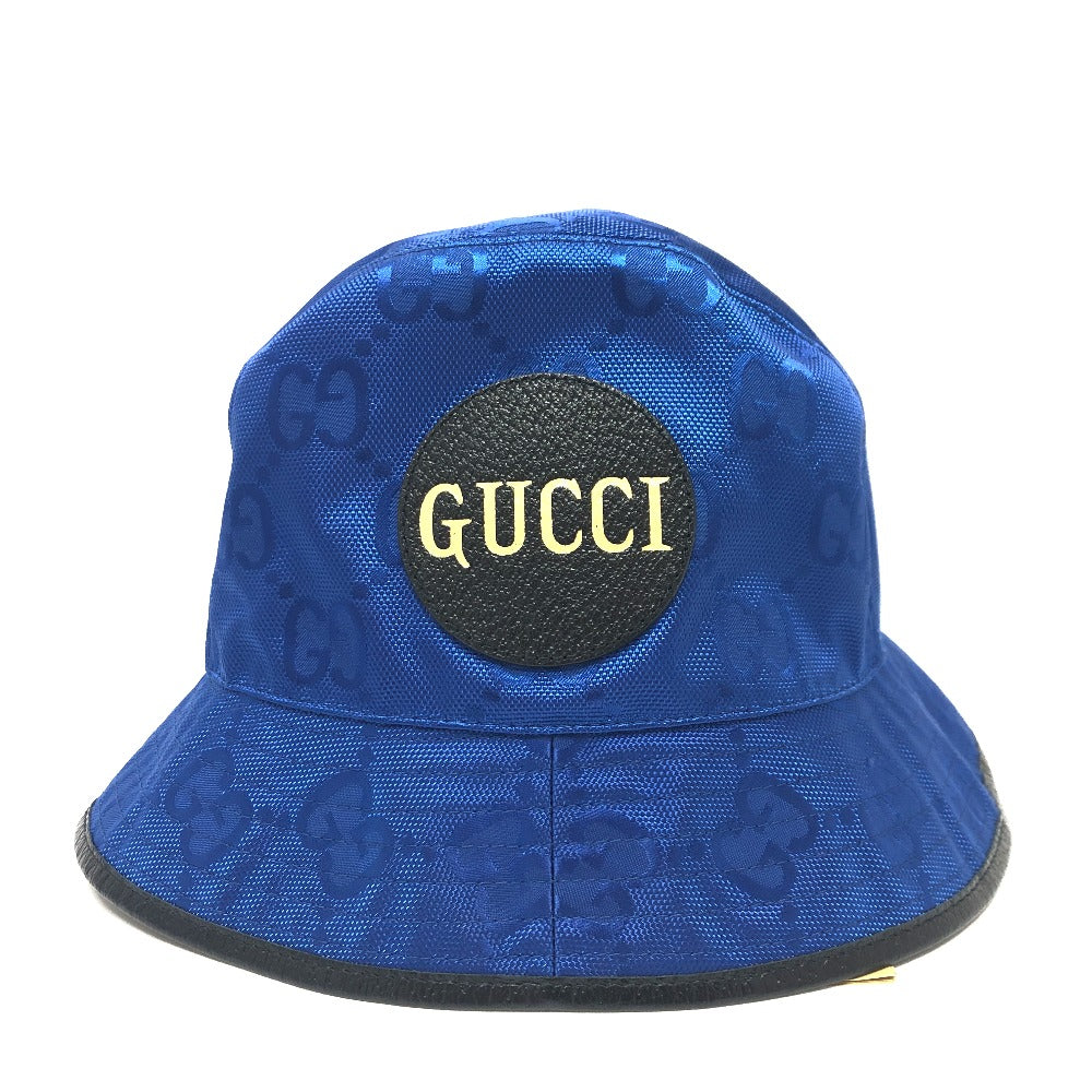 Gucci Off Grid L Nylon Blue Hat