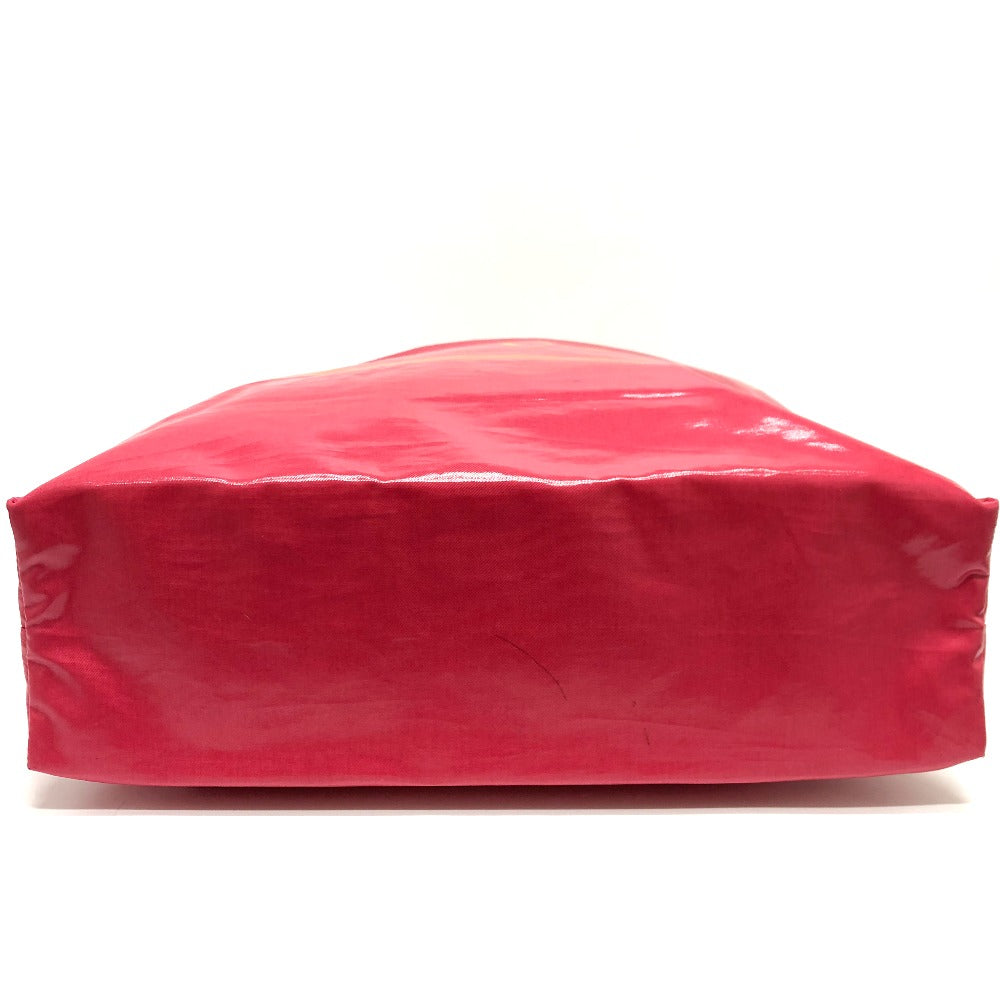 Gucci Coated Canvas Red Logo Apparel
