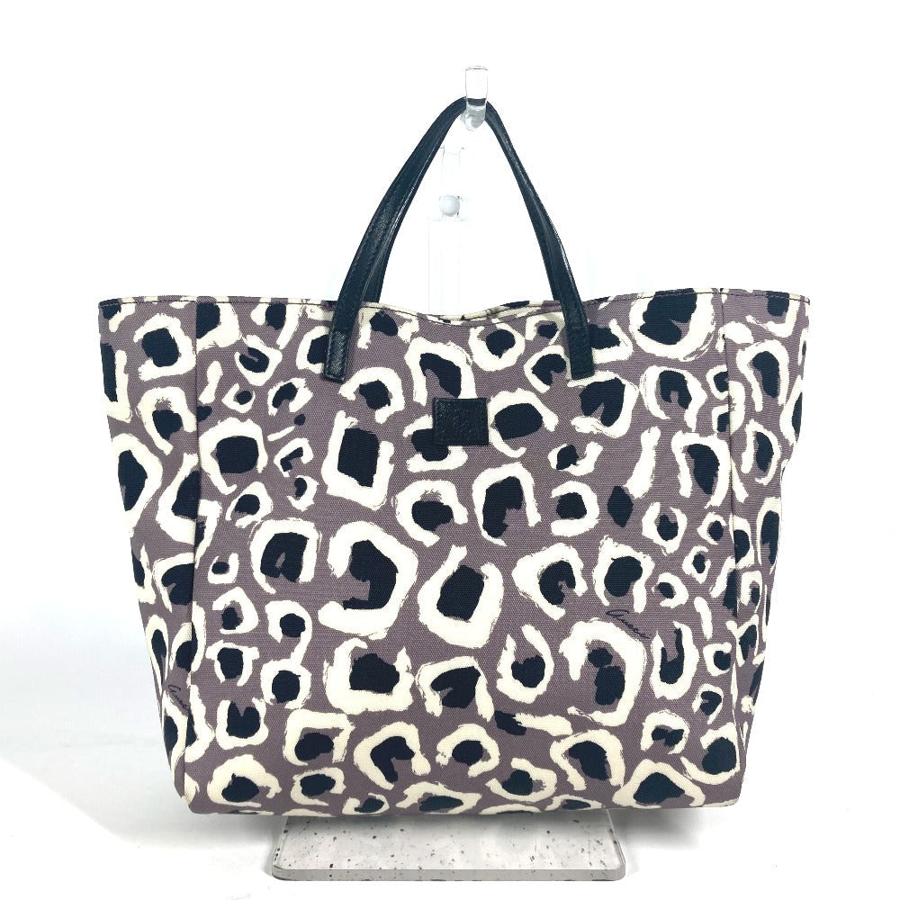 Gucci purple Children's Kids leopard Leather Nylon Tote Bag