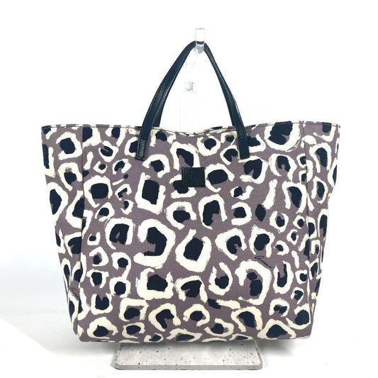 Gucci purple Children's Kids leopard Leather Nylon Tote Bag