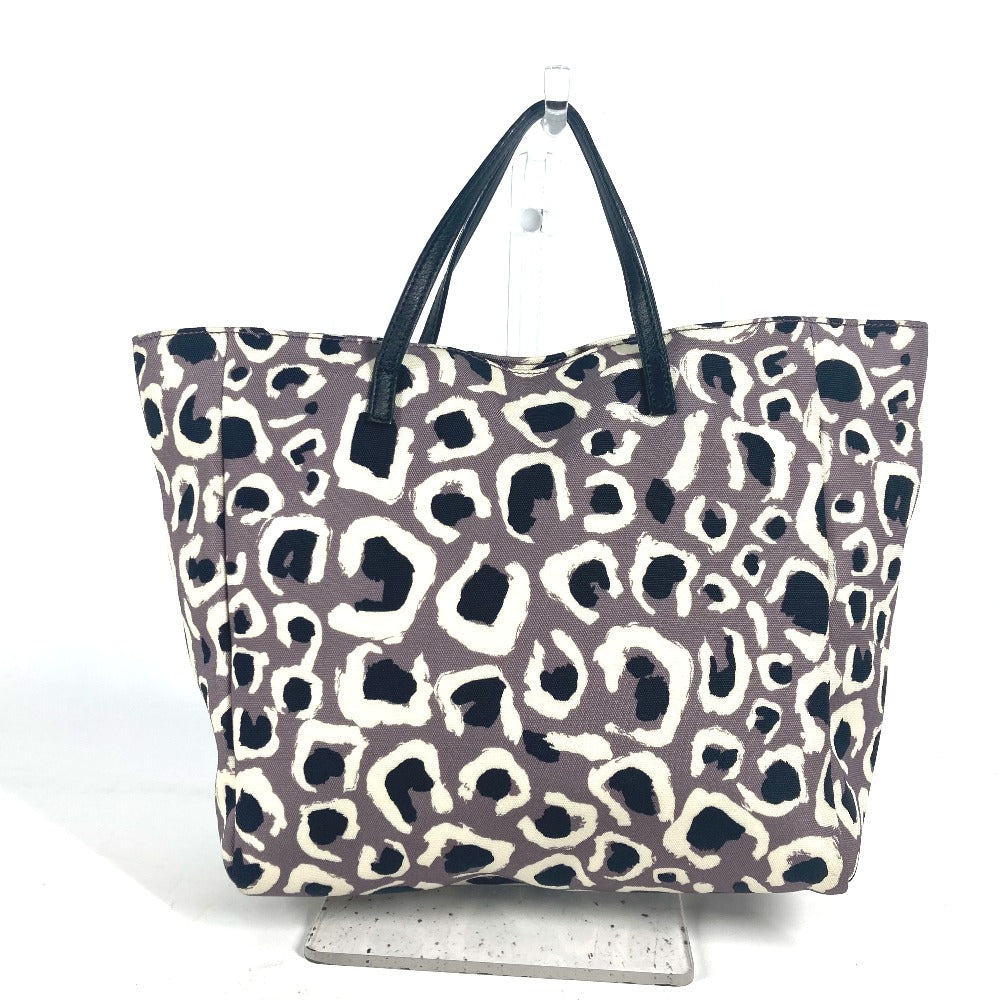 Gucci purple Children's Kids leopard Leather Nylon Tote Bag