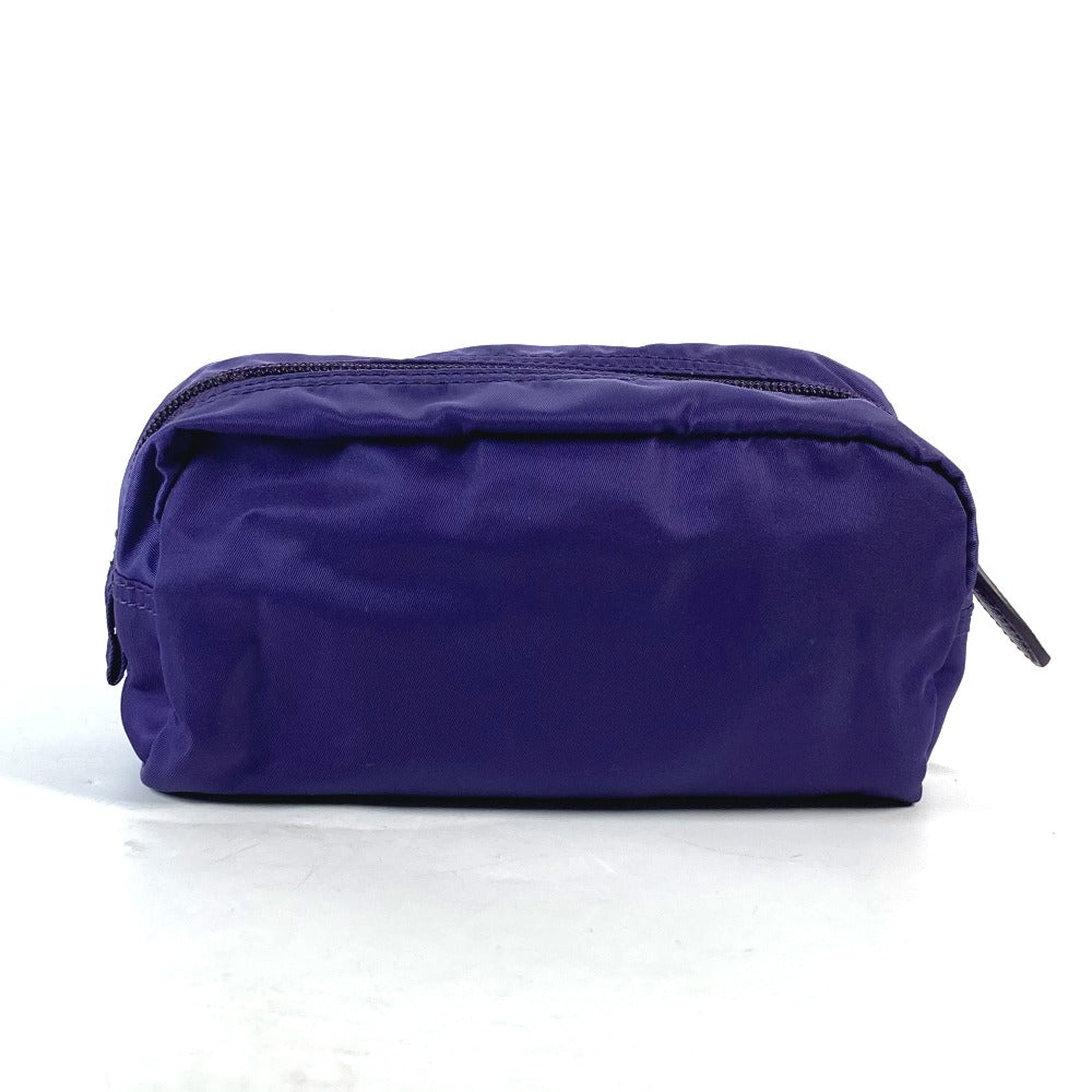 Pouch Purple Triangle Women Handbag Nylon Logo Travel Bag