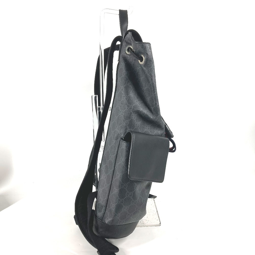 Gucci Backpack GG Supreme GG Supreme Canvas Black