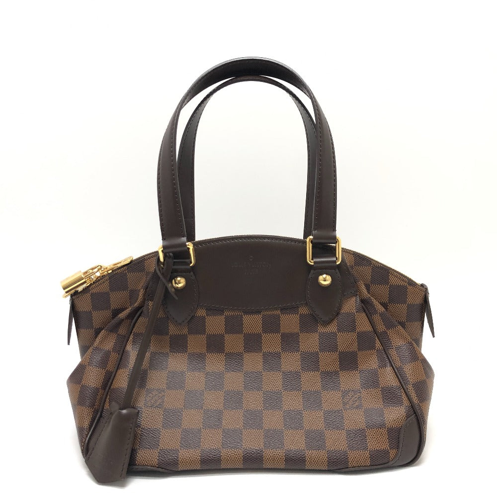 Louis Vuitton N41117 Damier Verona PM Canvas Brown Handbag