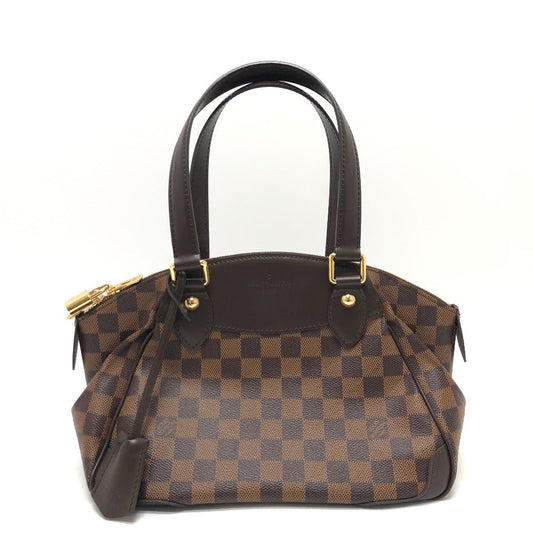 Louis Vuitton N41117 Damier Verona PM Canvas Brown Handbag