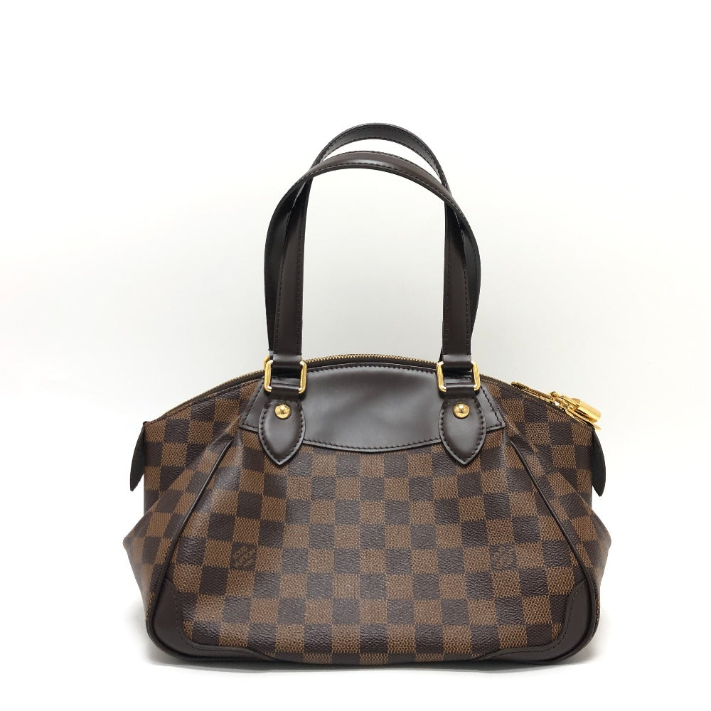 Louis Vuitton N41117 Damier Verona PM Canvas Brown Handbag