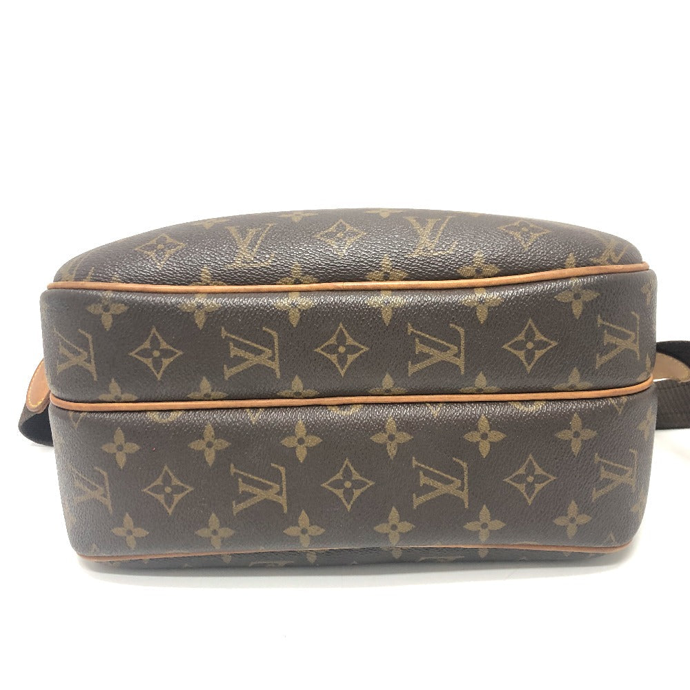 Louis Vuitton M45254 Reporter PM Monogram Canvas Brown Shoulder Bag