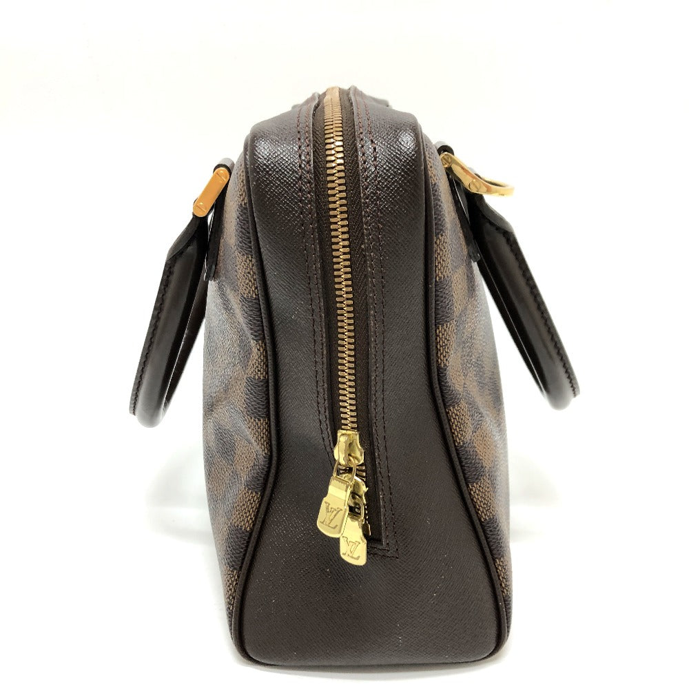 Louis Vuitton N51150 Damier Brera Canvas Brown Handbag E 5