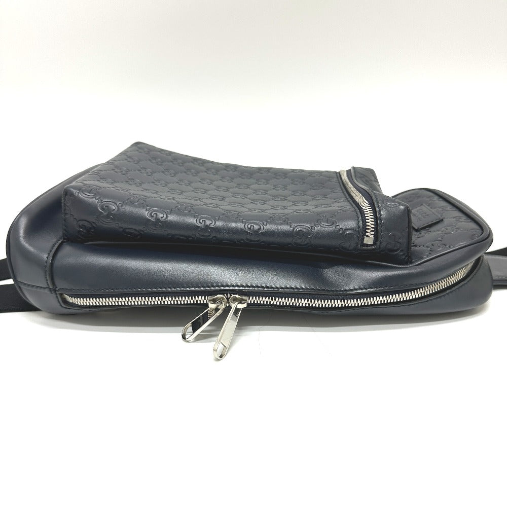 Gucci Guccisima Sling Leather Black Shoulder Bag