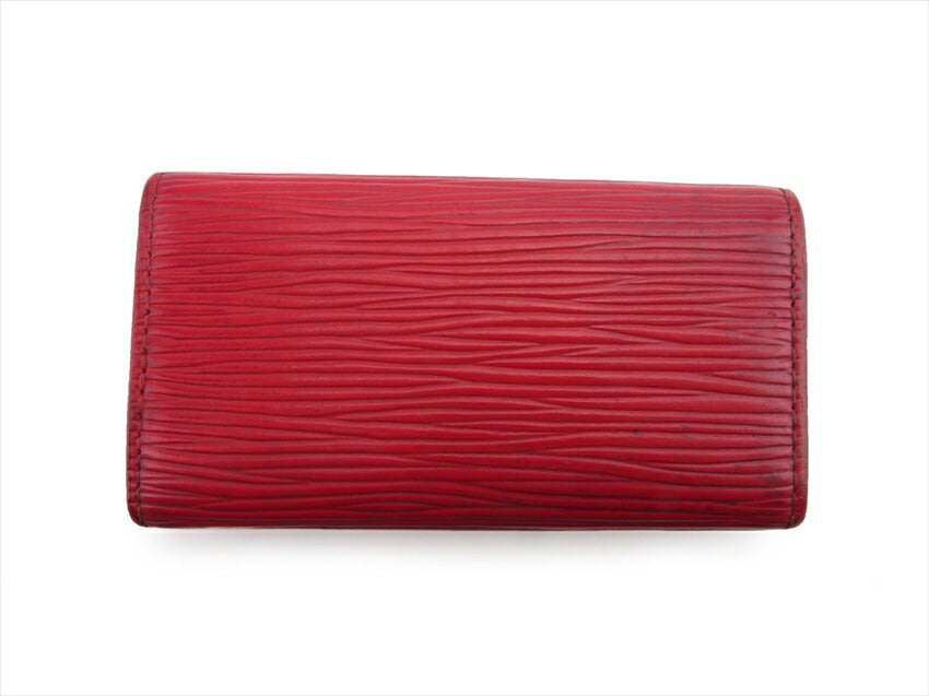 Louis Vuitton Key holder M63827 Multicles4 Red Gold Key Chain