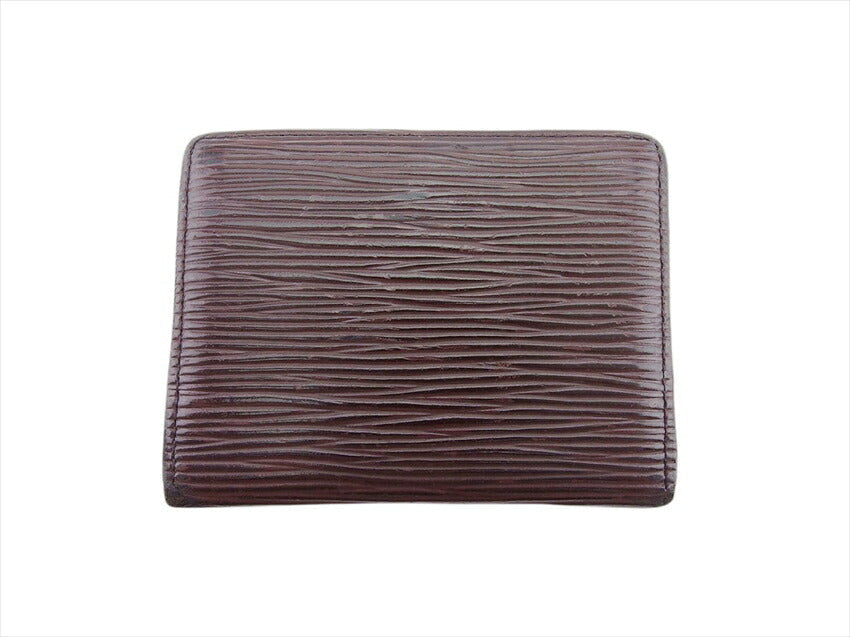 Louis Vuitton Coin M6330D Epi mocha Ludlow Leather Handbag