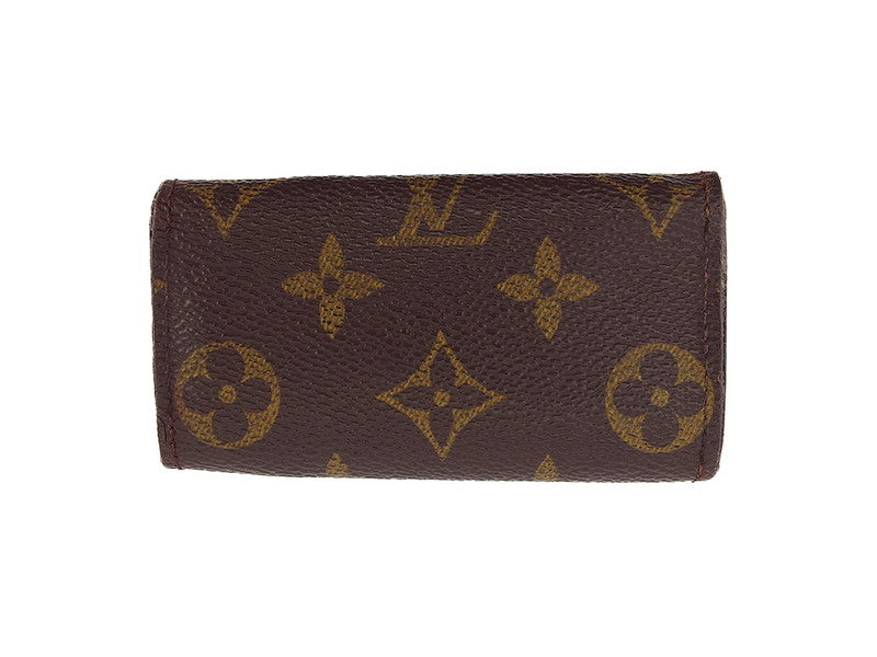 Louis Vuitton Key holder M62631 Multicles4 Brown Beige Gold Key Chain