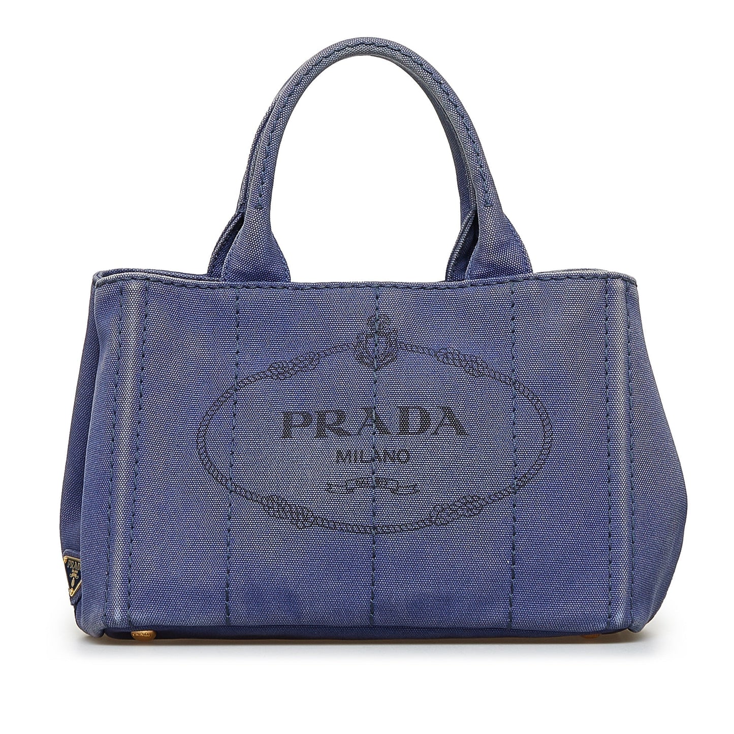Prada Canapa Satchel Logo Satchel Bag Logo Satchel 21