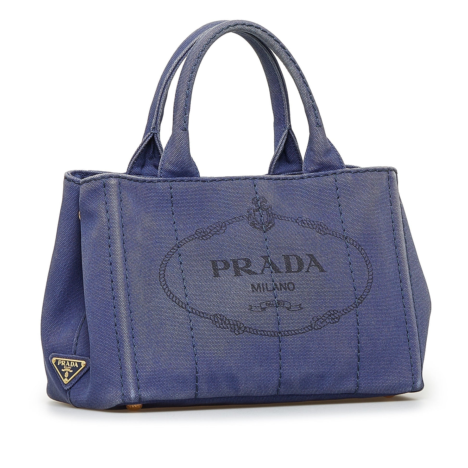 Prada Canapa Satchel Logo Satchel Bag Logo Satchel 21