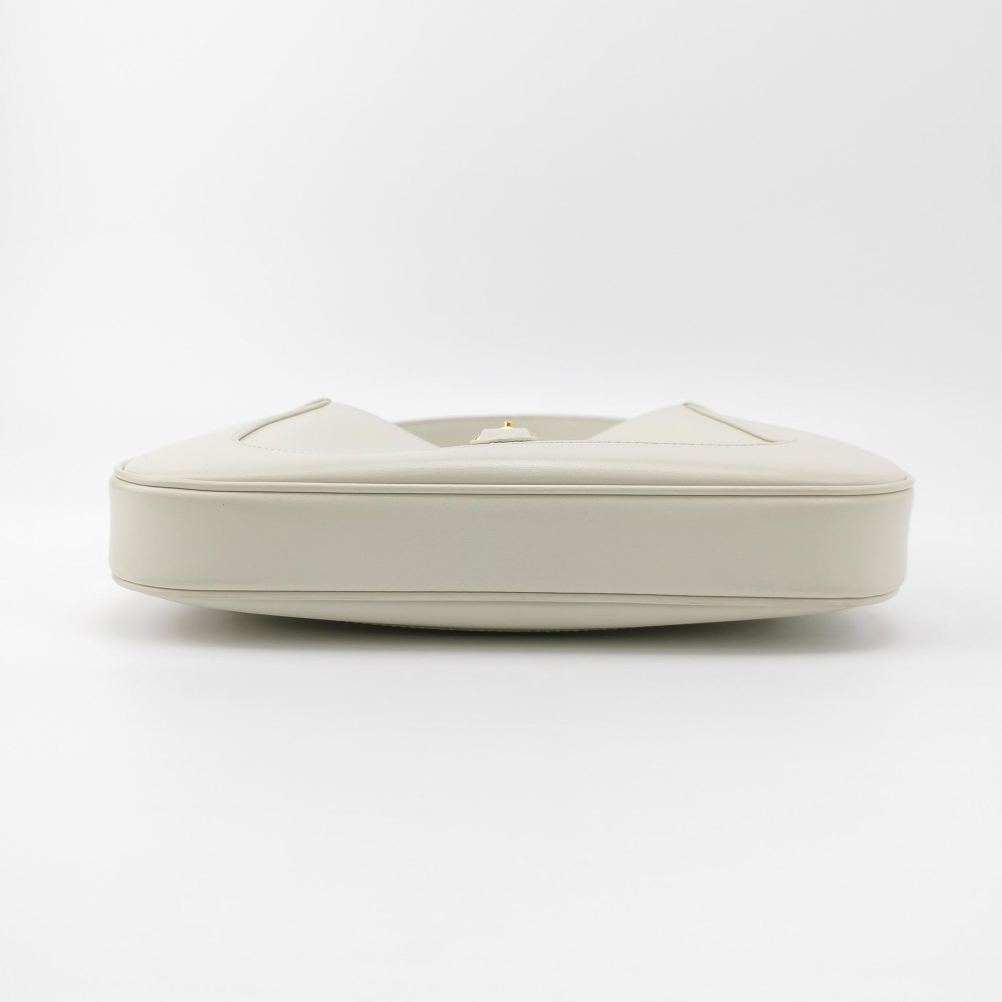 Gucci Jackie Strap Leather White Small Travel Bag Strap 1