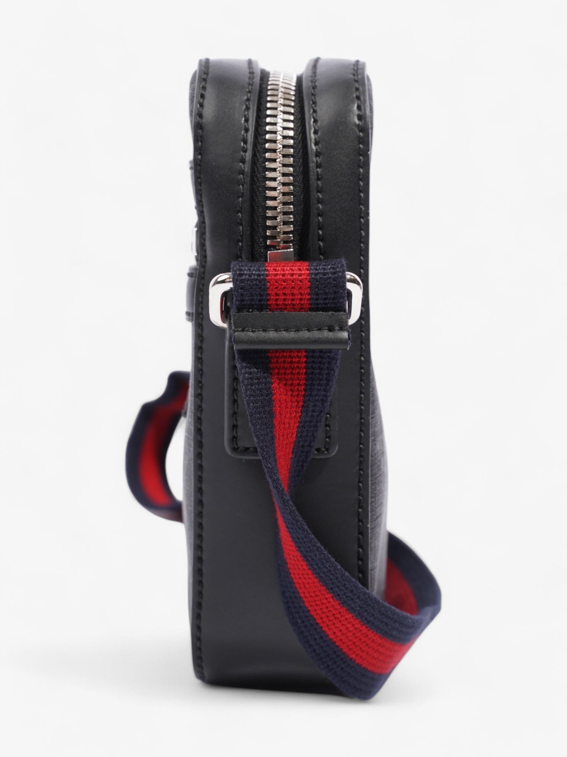 Gucci Messenger Supreme Canvas Black Crossbody Bag Black Canvas