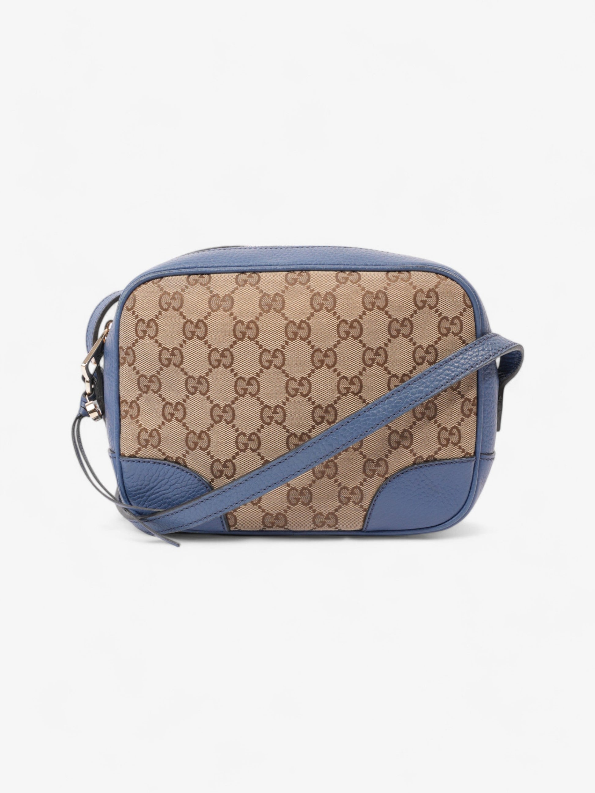 Gucci Bree Supreme Shoulder Bag Canvas Blue