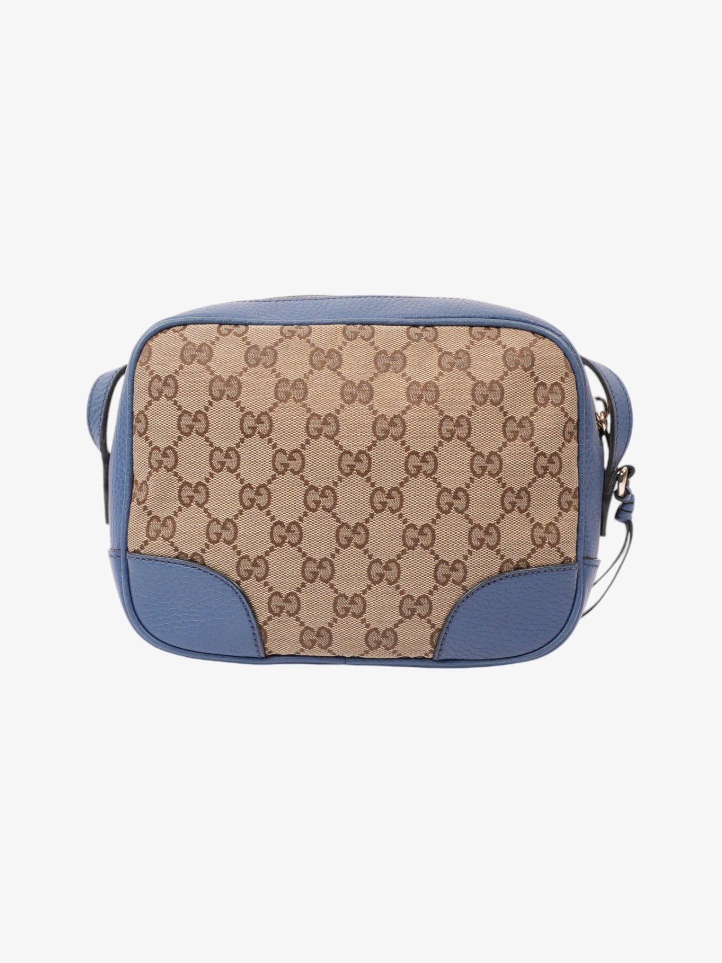 Gucci Bree Supreme Shoulder Bag Canvas Blue